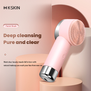 Brosse nettoyante électrique pour le visage KSKIN, exfoliant rotatif pour le visage, en silicone, étanche, appareil de soin de beauté, OEM ODM - Product Image 2