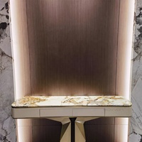 Table Console Base en acier inoxydable Offre Spéciale meubles polyvalents pour entrée Villa hôtel salon atelier appartement hôpital utilisation