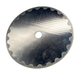 Lame de coupe de pierres précieuses en <span class=keywords><strong>verre</strong></span> 6 pouces Diamond Caoted Grit 120 Super Thin Cutting Saw Plate - Product Image 2