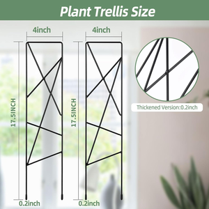<span class=keywords><strong>Treillis</strong></span> de jardin Support <span class=keywords><strong>pour</strong></span> plantes grimpantes Supports pliables <span class=keywords><strong>pour</strong></span> vignes et fleurs <span class=keywords><strong>Treillis</strong></span> en fil métallique Panneaux de grille <span class=keywords><strong>pour</strong></span> lierre rose raisin C - Product Image 4