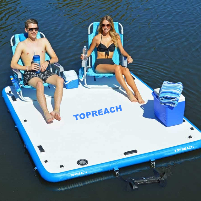 Drop Stitch Floating Platform Water Float Dock Foam Floating Water Mat