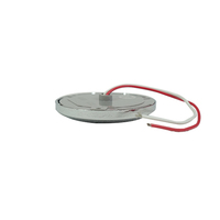 Lampe de dôme intérieure ronde à LED 12V/24V de haute qualité pour caravane, à montage en surface, avec protection UV, accessoire d'éclairage de toit pour voiture