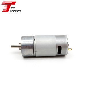 Venta directa de fábrica de servomotores miniatura con engranajes, motores con caja de ruedas de 37 mm para cambio de velocidad, motores miniatura de CC con engranajes. - Product Image 2