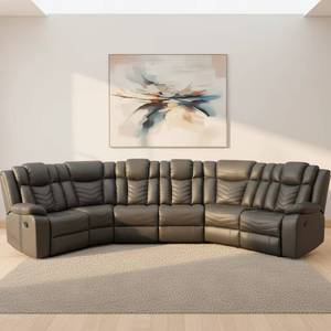 New stylish <b>corner</b> sofa set <b>LED</b> <b>lights</b>, modern design, suitable for living rooms, hotels, and villas, with cushions - Product Image 3