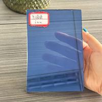 Verre réfléchissant teinté multicolore bronze gris bleu vert 3/4/5 mm pour la construction et la décoration