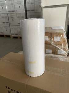 Etiqueta térmica de 4x6 pulgadas con recubrimiento superior en blanco pegatina de tres pruebas 300 uds/rollo adhesivo de fusión en caliente acrílico de un solo lado activado por agua - Product Image 2