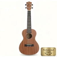 Ukulele en acajou et okoumé mat de 21 pouces, finition fleur de pêcher, pour enfants et débutants - Conception professionnelle, prix compétitif, vente en gros