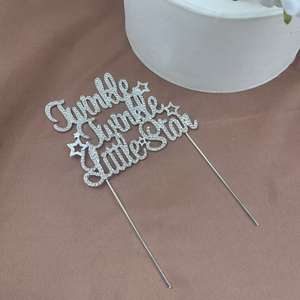 Joyeux <span class=keywords><strong>anniversaire</strong></span> acrylique gâteau Topper divers <span class=keywords><strong>mariage</strong></span> <span class=keywords><strong>anniversaire</strong></span> gâteau fournitures mariée décorations fête fournitures - Product Image 3