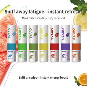 เครื่องสูดพ่นจมูกแบบแท่งทำจากพลาสติก PP และไส้ตะเกียงฝ้ายความจุ1.8ก. สำหรับการหายใจสด - Product Image 6