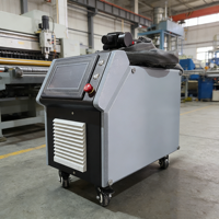 Nettoyeur laser pulsé 100W/200W/300W CE, 300W JPT Mopa M7 refroidi par air, automatisation portable pour l'élimination de la rouille, de la peinture et du bois sur les métaux