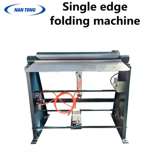 Pneumatic Single Folding & Crimping Machine <b>Paper</b> <b>Processing</b> <b>Machinery</b> for Wrapping Single Folding Machine Crimping Machine - Product Image 3
