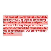 Localisateur Bluetooth intelligent pour enfants âgés animaux de compagnie universel Android IOS dispositif Anti-perte trajectoire mouvement suivi plastique