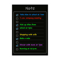 Tableau noir interactif Uni-Felt personnalisé pour le gaming, amovible, réutilisable, durable, flexible, mural, sans résidus de colle, pour menu
