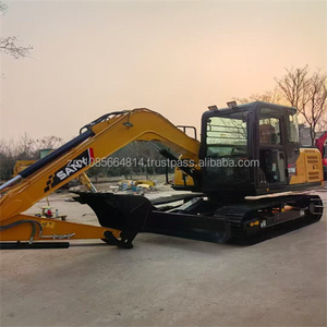 Excavadora de orugas compacta original nueva y usada de primera calidad SANY SY75C en buen estado a bajo precio de venta - Product Image 1