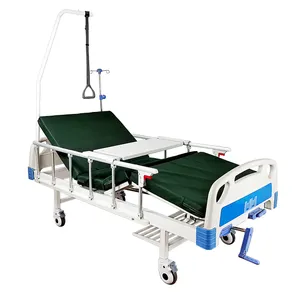 <span class=keywords><strong>Lit</strong></span> d'hôpital manuel à deux fonctions avec <span class=keywords><strong>barre</strong></span> <span class=keywords><strong>de</strong></span> maintien, vente chaude - Product Image 2