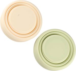 Gobelet en silicone sans BPA de 200 ml, logo personnalisé, tasse à café pliable portable, tasse à eau pliable de dessin animé, pour le sport, les voyages en plein air - Product Image 3