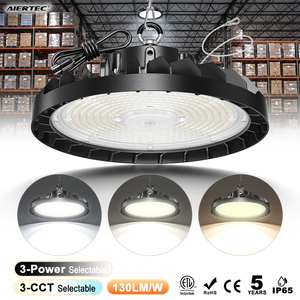ไฟไฮเบย์ LED ETL แบบแขวน 240W 200W 150W ปรับเปลี่ยนได้ สำหรับโรงงาน โกดัง โรงรถ อุตสาหกรรม และพาณิชย์ - Product Image 1