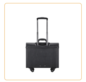 Maleta de vuelo de capitán azafata de 18 pulgadas con ruedas giratorias, equipo de embarque de negocios de <span class=keywords><strong>abogado</strong></span>, caja de dinero, equipaje de barra de tracción - Product Image 6