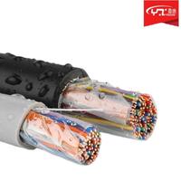 Câble téléphonique souterrain multipaire extérieur, 10 paires, 25 paires, 50 paires, 150 paires, câble rempli de gel, câble blindé, câble cat 3, 200 paires