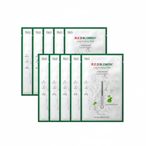 Dr. G Quality Cool Soothing Mask Sheet 10 Sheets for Blemish Facial Care - Product Image 2
