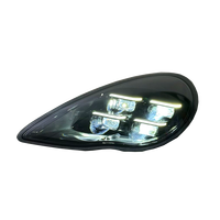 Pièces automobiles SJC, feux avant à double couleur jaune et blanc DRL pour Porsche Panamera 970.1 2010-2013, mise à niveau vers le nouveau style 2025