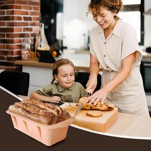 Moule à pain en silicone antiadhésif résistant à la chaleur pour la cuisine à domicile, <span class=keywords><strong>accessoires</strong></span> pour servir du pain, des gâteaux ou du fromage - Product Image 6