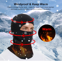 OEM venta al por mayor Unisex acrílico invierno montar gorra deportes pasamontañas ciclismo esquí máscara a prueba de viento impermeable al aire libre transpirable