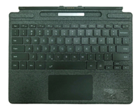 Penutup Keyboard Bluetooth Nirkabel dengan Touchpad, Slot Smart Pen, Keyboard Folio Magnetik Tipis untuk Microsoft Surface Pro 8 9 X