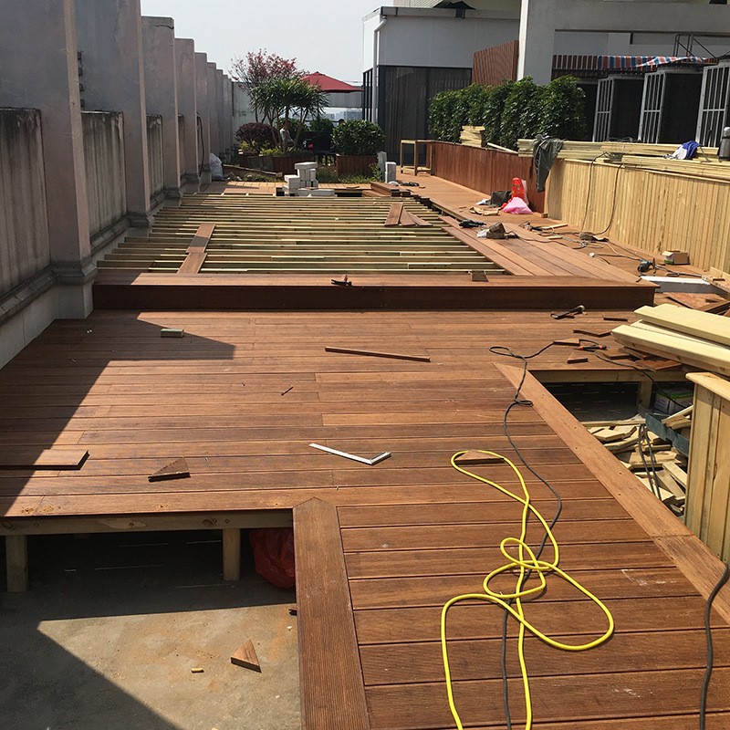 Anti-Corrosion Uv Resistance Bamboo Flooring Easy to Clean Solid Bamboo Flooring