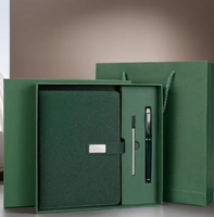 Premium Luxus-Leder-Notizbuch mit Geschenkbox für Geschäftstreffen und Büronutzung