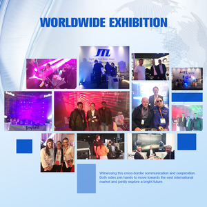 Projecteur LED professionnel de scène <span class=keywords><strong>300W</strong></span> 8000K DMX512, projecteurs mobiles d'extérieur avec 13 gobos en verre haute précision - Product Image 6