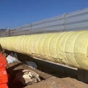 Meilleur <span class=keywords><strong>prix</strong></span> conduit en fibre <span class=keywords><strong>de</strong></span> <span class=keywords><strong>verre</strong></span> R6 25mm 50mm d'épaisseur 24kg/m3 couverture en <span class=keywords><strong>laine</strong></span> <span class=keywords><strong>de</strong></span> <span class=keywords><strong>verre</strong></span> gaine d'<span class=keywords><strong>isolation</strong></span> CVC avec feuille d'aluminium face FSK - Product Image 5