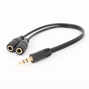 3.5mm Male To 2x 3.5mm Female Audio <b>Splitter</b> <b>Cable</b> For Headphones And Speakers - Product Image 2