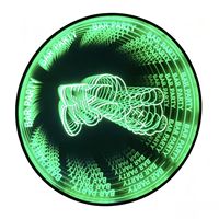 Panneau lumineux LED sans fil DMX512 3D personnalisable avec RGB et 5000K pour piste de danse de boîte de nuit IP65