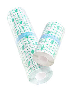 Pansement adhésif transparent imperméable stérile à base de gaz EO <span class=keywords><strong>pour</strong></span> soins après tatouage, pansement <span class=keywords><strong>pour</strong></span> plaies, <span class=keywords><strong>fixateur</strong></span>, plâtre, film PU en rouleau - Product Image 5