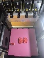 Imprimante 3D automatique Snapmaker U1, quatre buses, FDM, construction industrielle, laboratoire, utilisation domestique, impression multicolore