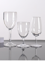 Accessoires de bar, gobelets personnalisés avec logo couleur, 7 oz, tige dorée, incassables, durables, cadeau d'affaires classique, gobelet à vin en plastique