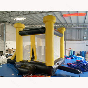 Maison gonflable <span class=keywords><strong>de</strong></span> rebond <span class=keywords><strong>de</strong></span> château <span class=keywords><strong>de</strong></span> cavalier d'enfants <span class=keywords><strong>de</strong></span> jaune et <span class=keywords><strong>noir</strong></span> <span class=keywords><strong>de</strong></span> jardin d'arrière-cour - Product Image 3