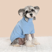 Sudadera con Capucha Cálida de Poliéster Multicolor para Otoño e Invierno, con Correa Ajustable en el Pecho, Ropa para Perros Pequeños y Medianos