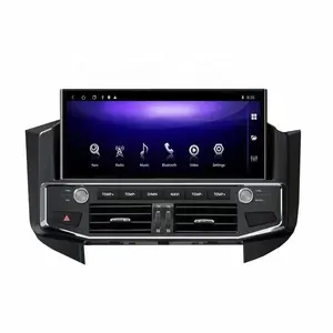 Gerllish rádio de carro 12.3 polegadas android, som de carro para mitsubishi pajero 2006-2016 com navegação gps, estéreo, suporte para playstore wi-fi