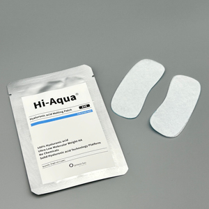 Patchs oculaires à dissolution rapide, écologiques, à l'acide hyaluronique Hi-Aqua, avec acide hyaluronique pur, pour les poches sous les yeux et les cernes. - Product Image 1