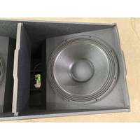 Subwoofer professionnel haute puissance 1200W 4 ohms, double 18 pouces, pour concerts en extérieur, modèle GF218B+, pour scène et club