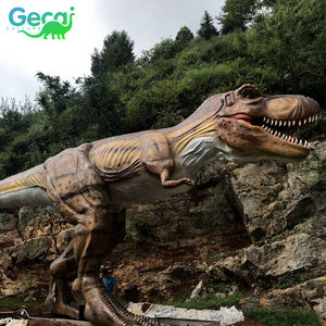 Modelo de Dinosaurio T-Rex de Tamaño Real, Animatrónico, de Resina, para Parques de Diversiones al Aire Libre, GECAI - Product Image 4