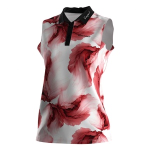 Polo sans manches slim fit pour femme, tissu respirant à séchage rapide, idéal pour un style de vie actif et les tenues quotidiennes - Product Image 1