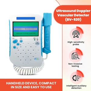 <span class=keywords><strong>Doppler</strong></span> Vascular Portátil JYTOP con Sonda de 8mhz para Detectar la Velocidad del Flujo Sanguíneo Arterial y <span class=keywords><strong>Venoso</strong></span> - Product Image 5