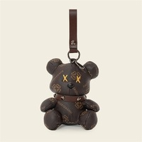 Pendentif en peluche courte trèfle à quatre feuilles pour ours et cheval, unisexe, hauteur 11-30 cm