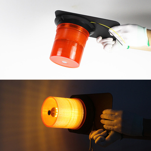 Luz Estroboscópica LED Giratoria para Techo de Automóvil - 12V 24V Nueva Luz de Señalización Intermitente de Advertencia de Seguridad para Camiones/Furgonetas/Vehículos de Construcción - Product Image 4