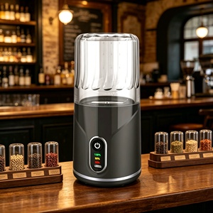 Multifunctional 260ml Electric Grinding Machine Stainless Steel Coffee Spice Grinder for Home and Camping - Product Image 1