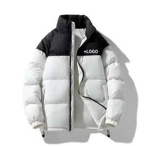 Veste de qualité supérieure, veste à bulles, veste The North Face, parka d'hiver rembourrée en coton épais, veste matelassée personnalisée pour hommes - Product Image 1