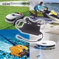 Chargeur de batterie intelligent IP67 PD personnalisé en usine pour tondeuse à gazon, robot de nettoyage de piscine, chargeur étanche AC/DC